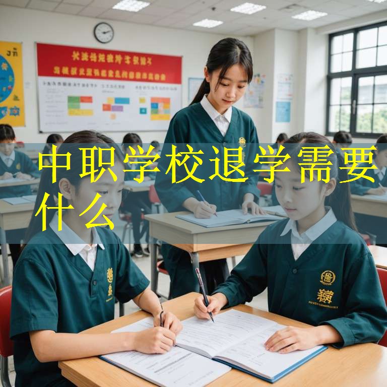 中职学校退学需要什么