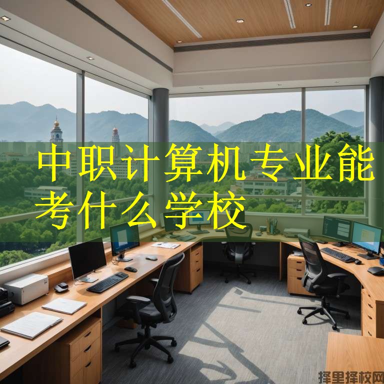 中职计算机专业能考什么学校