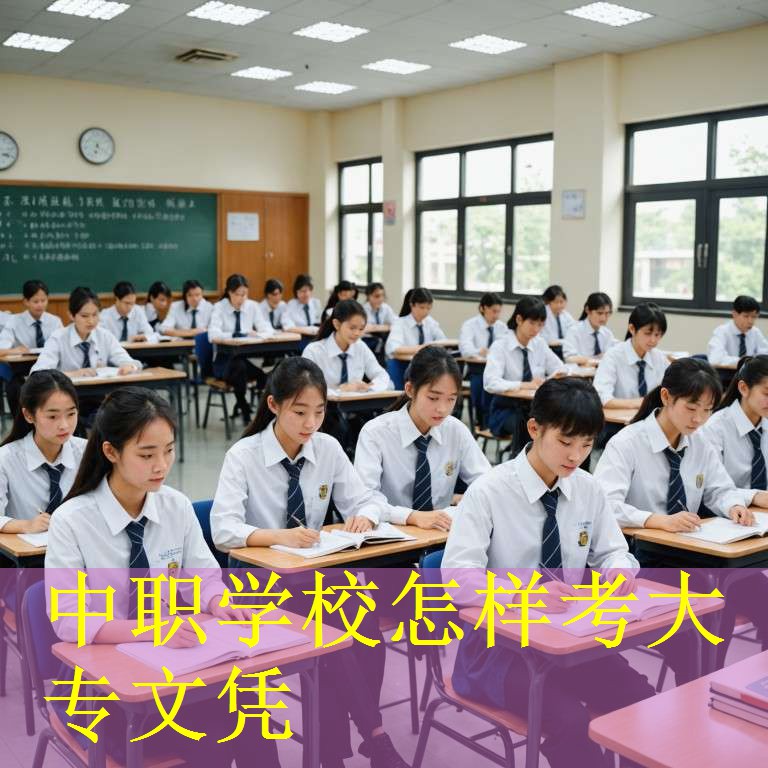 中职学校怎样考大专文凭