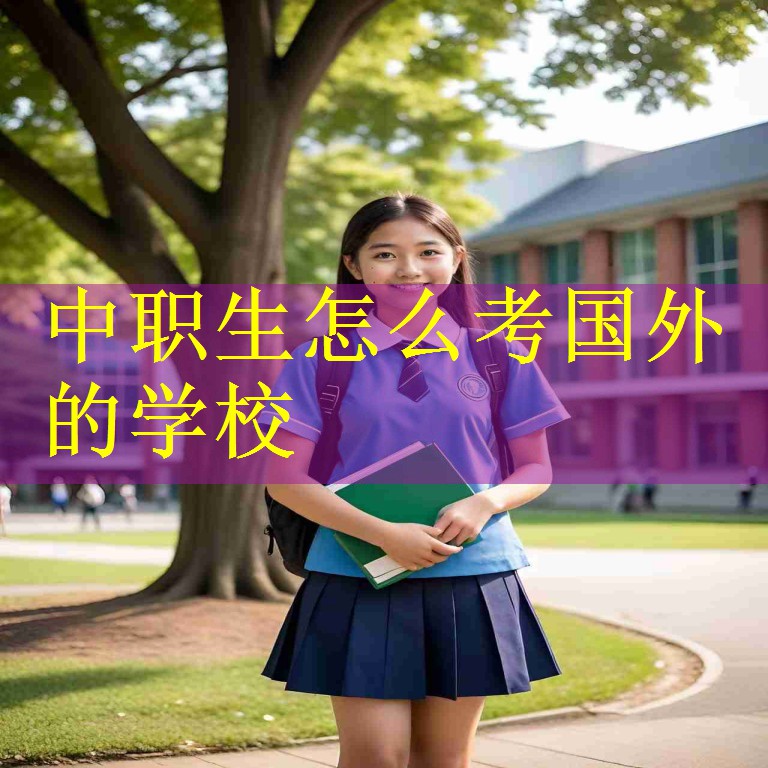 中职生怎么考国外的学校