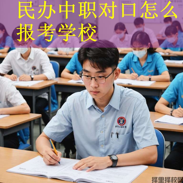 民办中职对口怎么报考学校