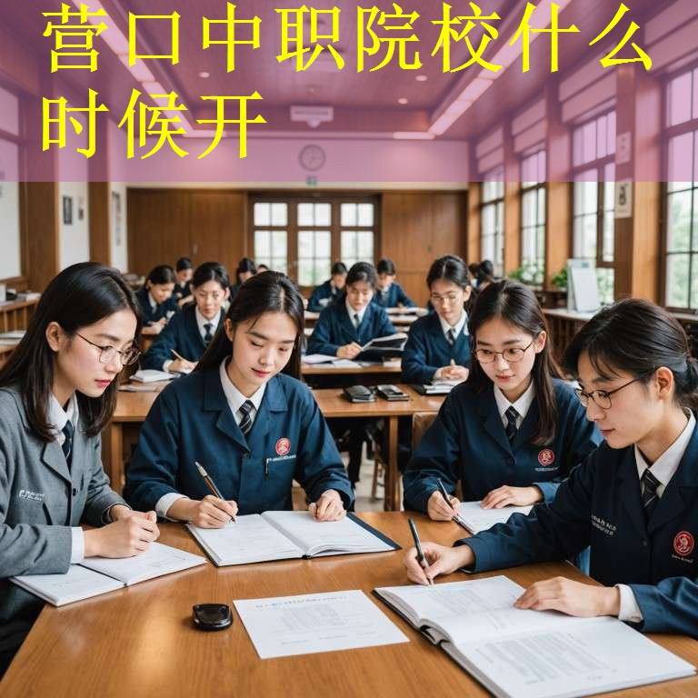 营口中职院校什么时候开
