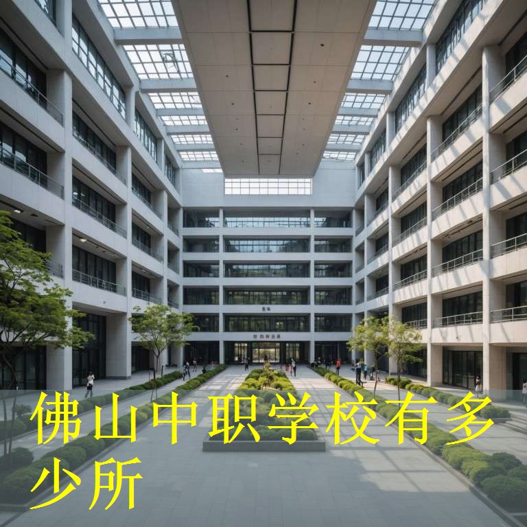 佛山中职学校有多少所