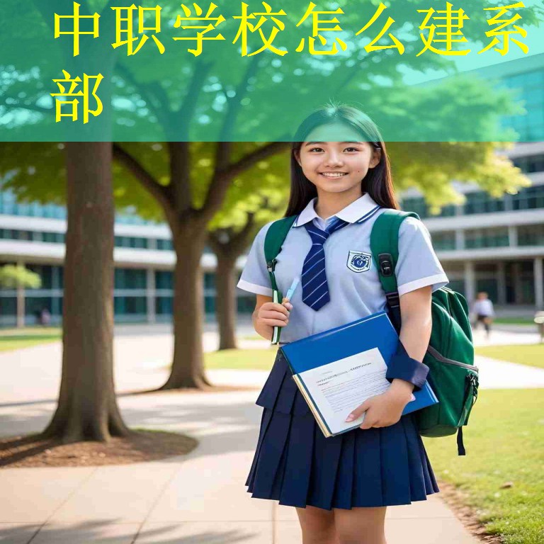 中职学校怎么建系部