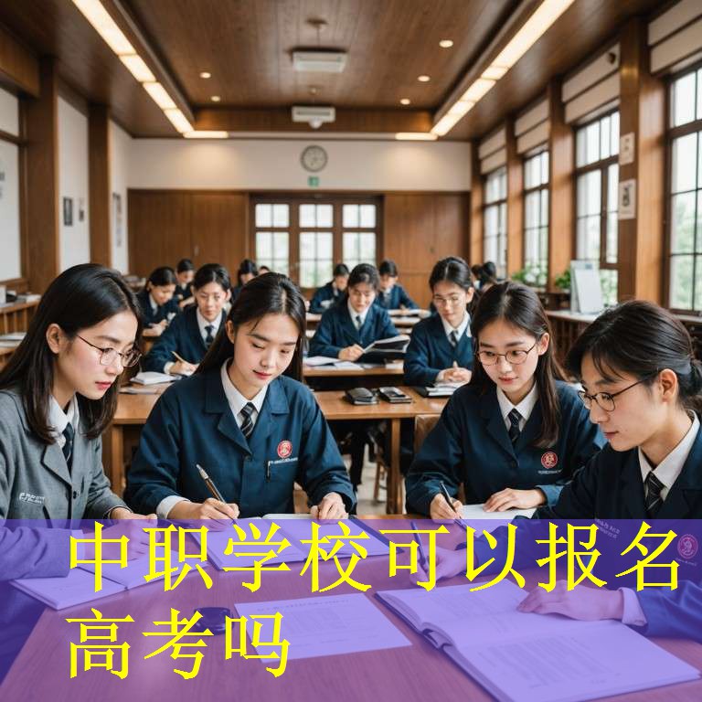 中职学校可以报名高考吗