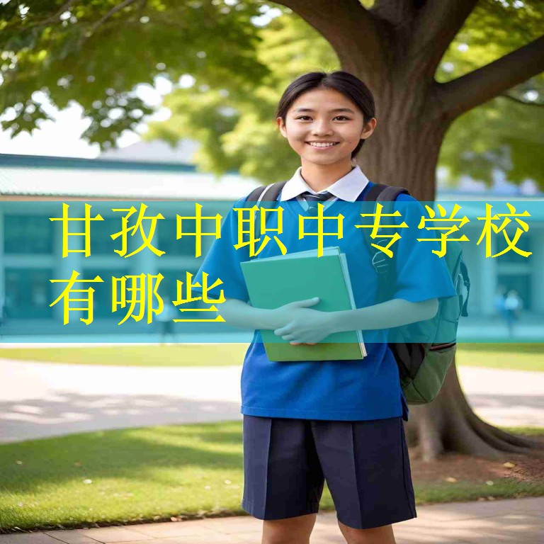 甘孜中职中专学校有哪些