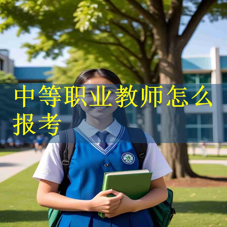 中等职业教师怎么报考