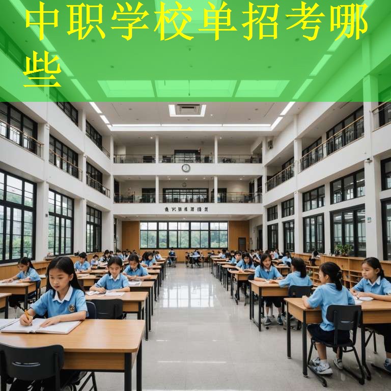 中职学校单招考哪些