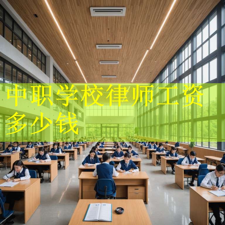 中职学校律师工资多少钱