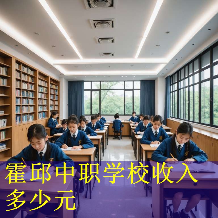 霍邱中职学校收入多少元