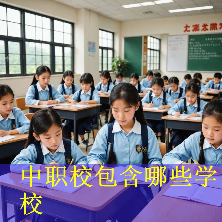 中职校包含哪些学校