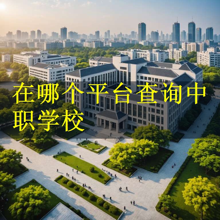 在哪个平台查询中职学校