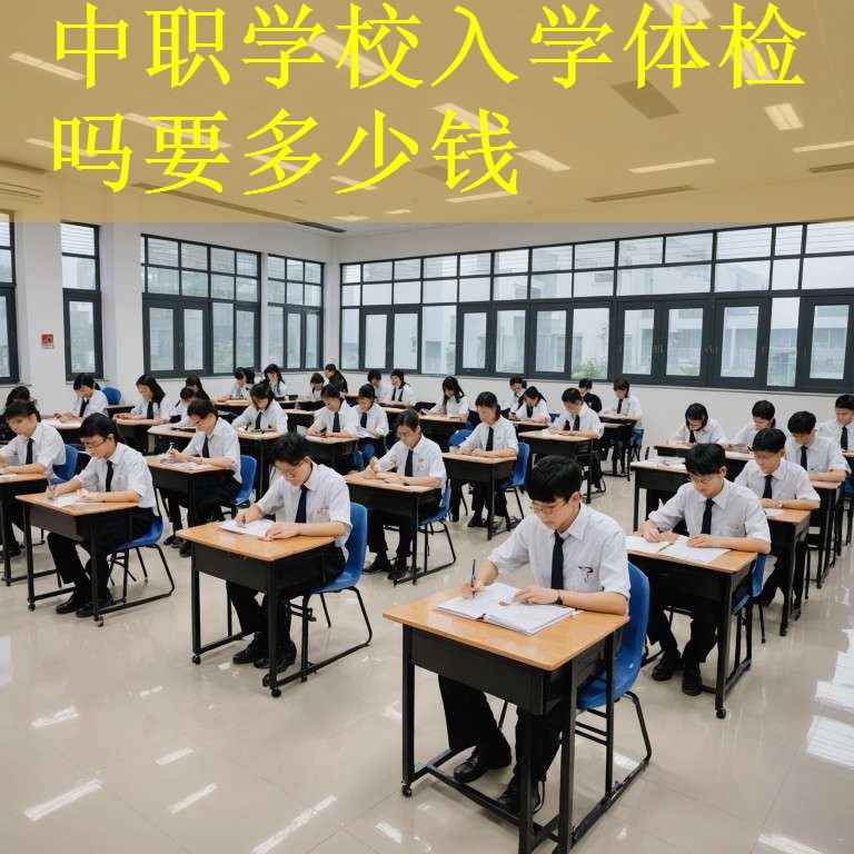 中职学校入学体检吗要多少钱