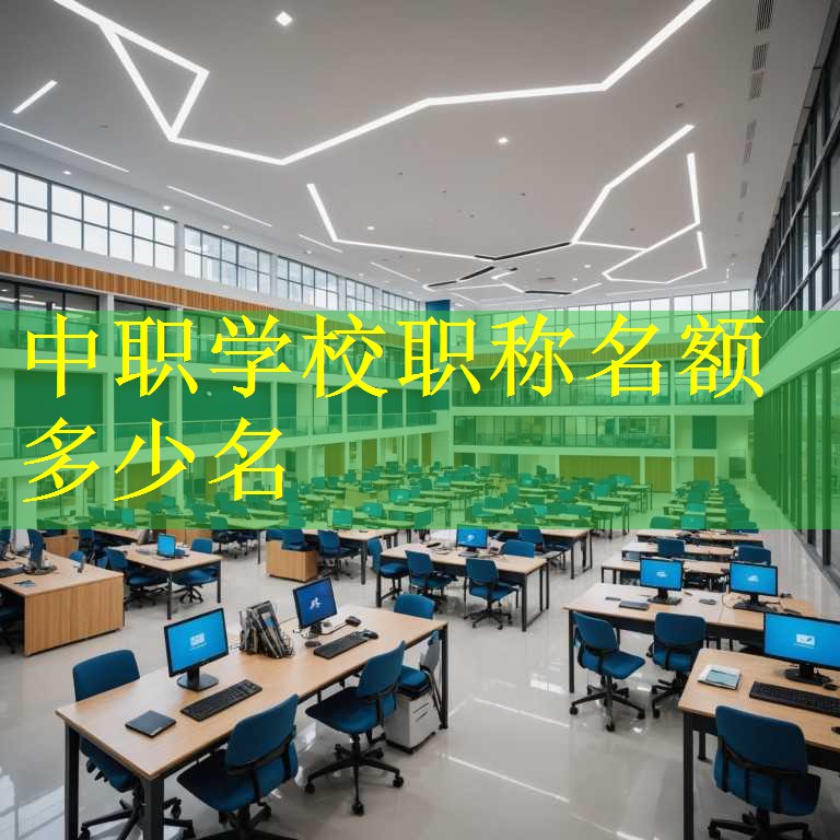 中职学校职称名额多少名