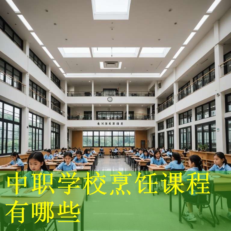 中职学校烹饪课程有哪些