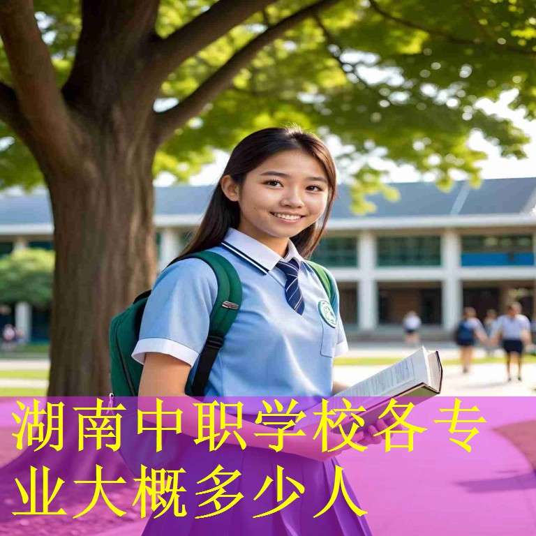 湖南中职学校各专业大概多少人