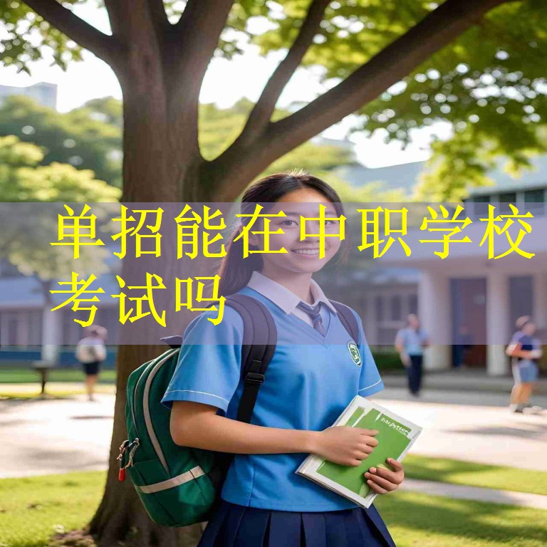 单招能在中职学校考试吗