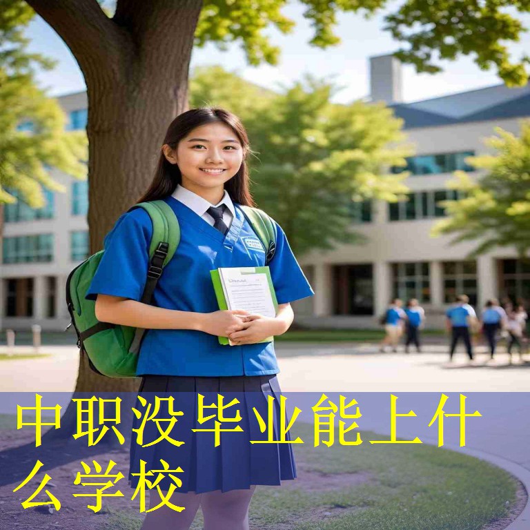中职没毕业能上什么学校
