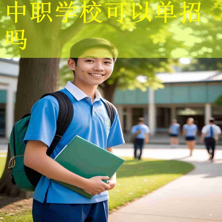 中职学校可以单招吗