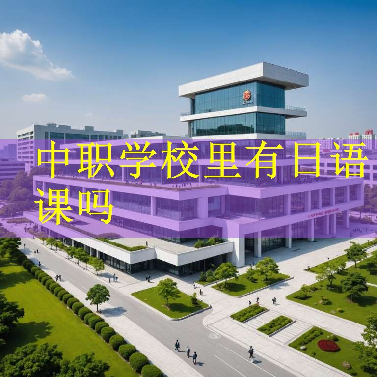 中职学校里有日语课吗