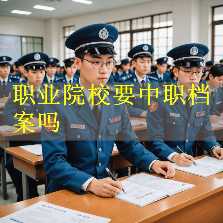 职业院校要中职档案吗