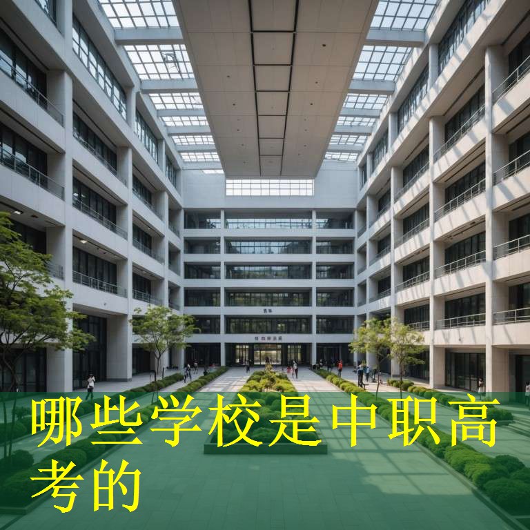 哪些学校是中职高考的