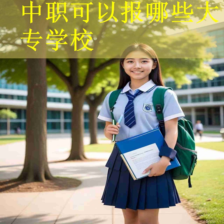 中职可以报哪些大专学校