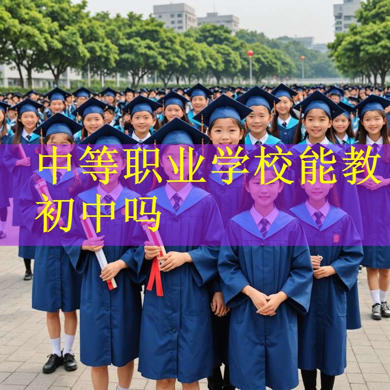 中等职业学校能教初中吗