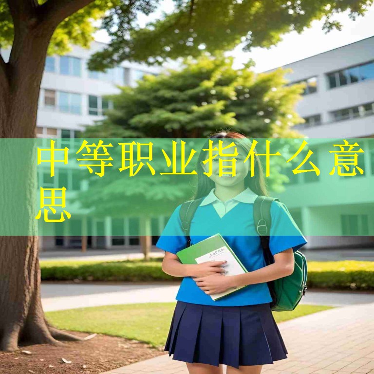 中等职业指什么意思