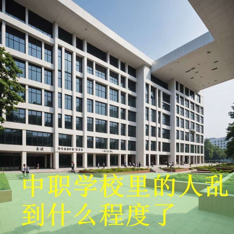 中职学校里的人乱到什么程度了