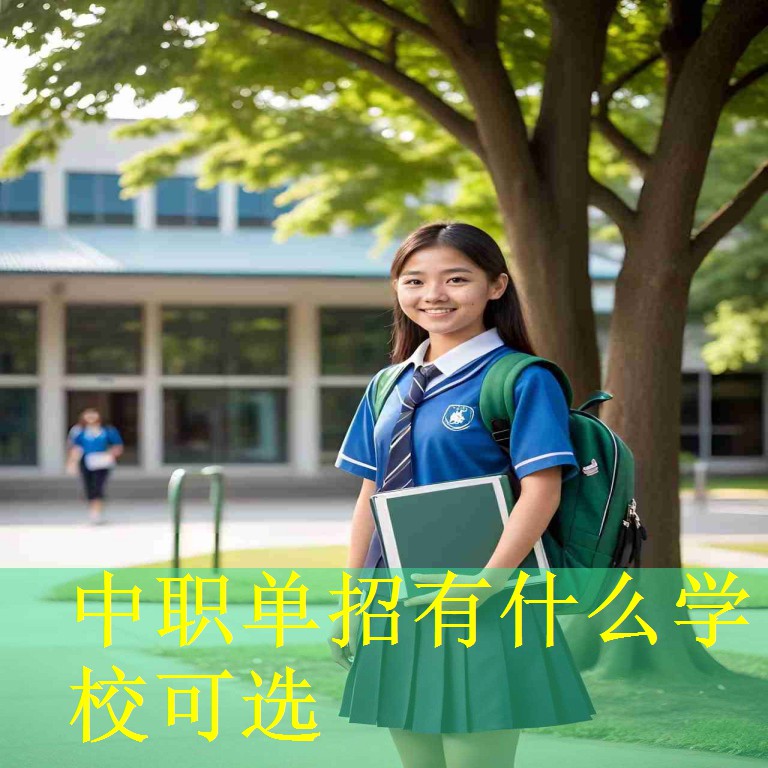 中职单招有什么学校可选