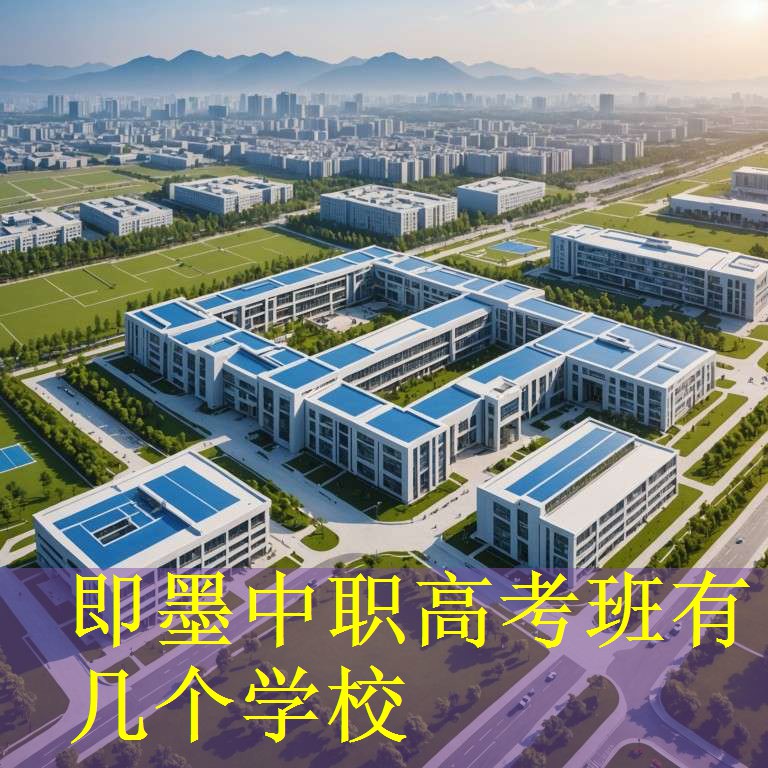 即墨中职高考班有几个学校