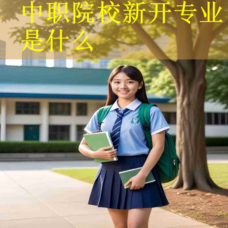 中职院校新开专业是什么